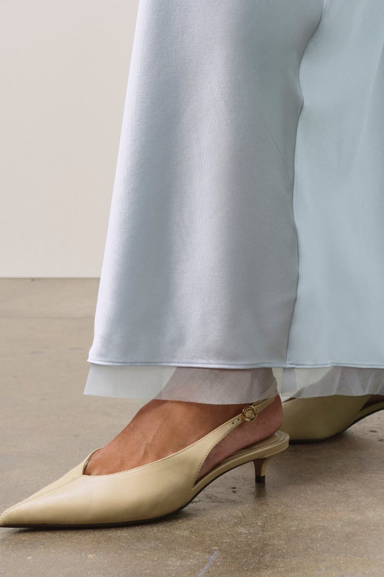 ADERYN SILK SKIRT, Alternate, color, Cloud