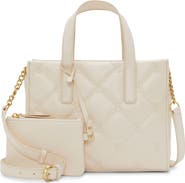 Vince Camuto Barry Quilted Leather Tote