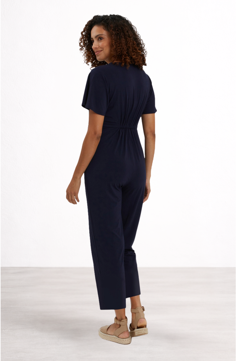 Nom Maternity Lucia Maternity Jumpsuit, Alternate, color, Navy