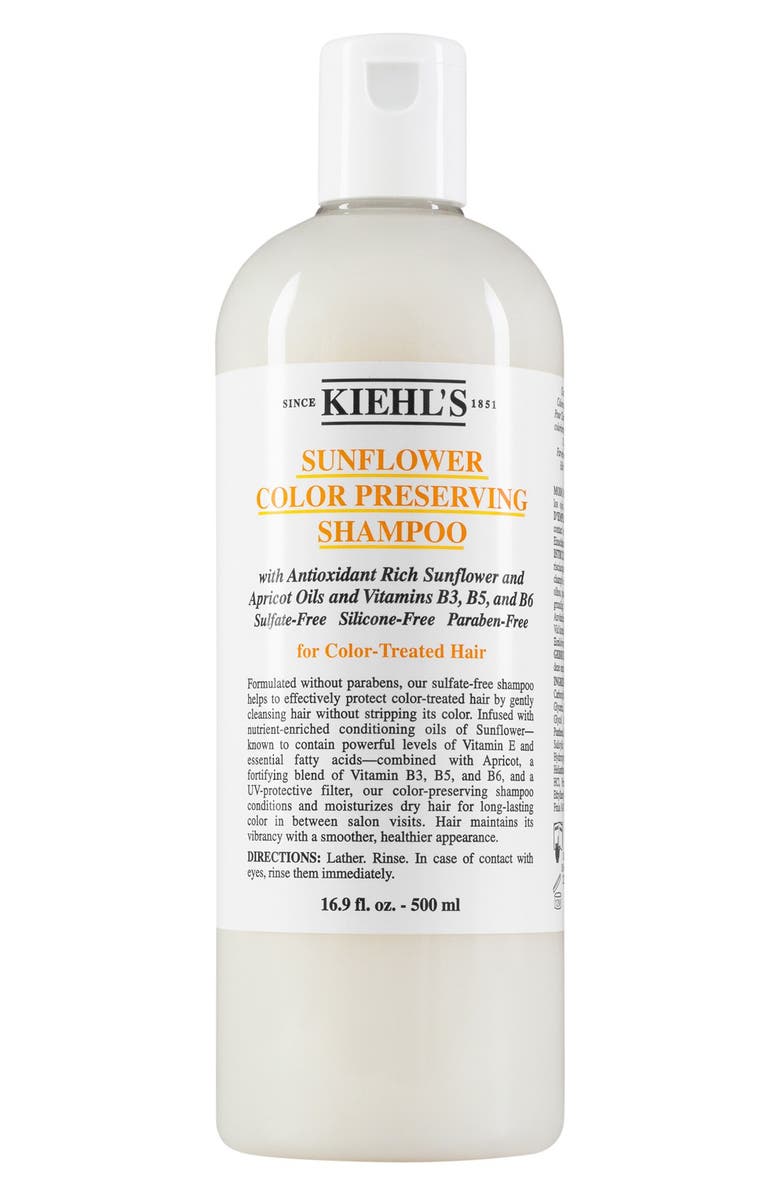 Kiehl's Since 1851 Sunflower Color Preserving Shampoo, Main, color, 