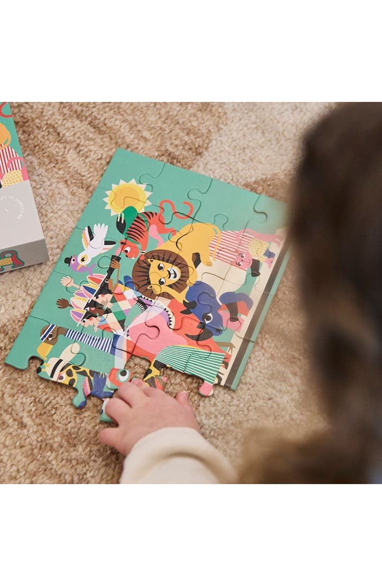 Journey of Something Animal Carnival 24 Piece Puzzle, 10.6 x 7 Inches, Alternate, color, Multicolored