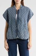 Democracy Quilted Short Sleeve Capelet