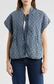 Democracy Quilted Short Sleeve Capelet
