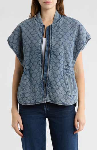 Democracy Quilted Short Sleeve Capelet