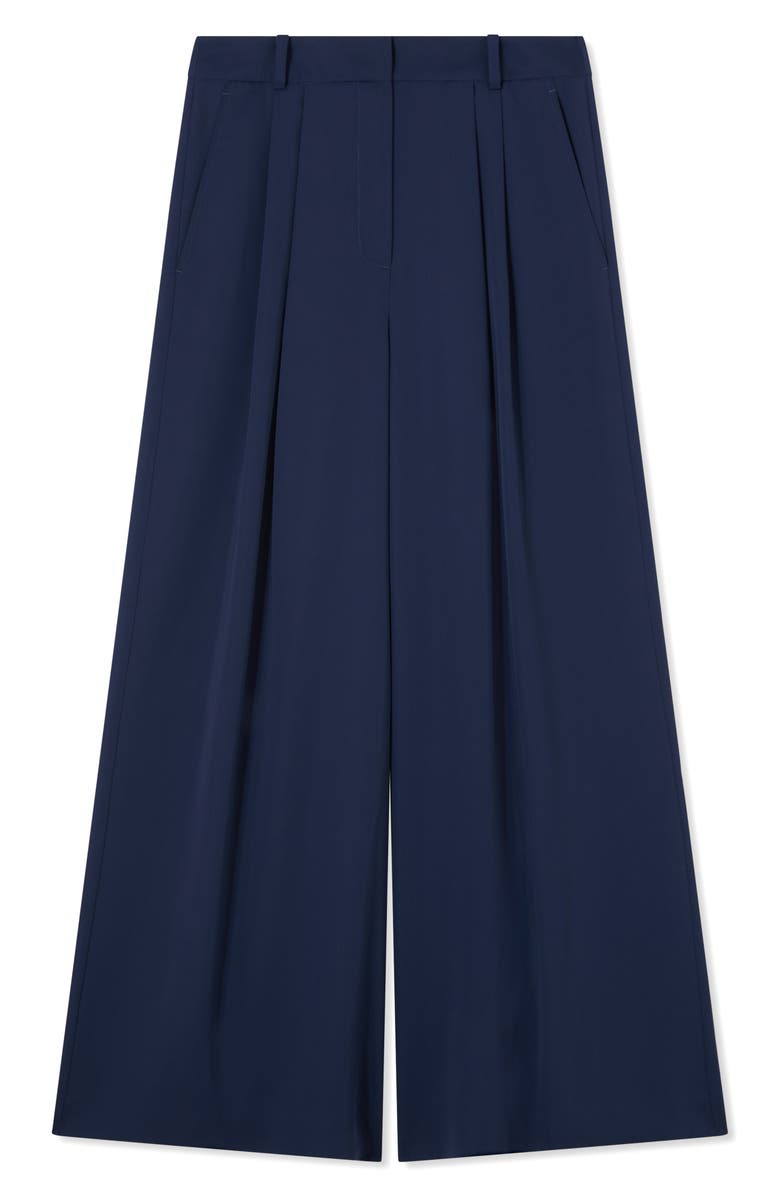 LK Bennett Sykes Pleated Wide Leg Pants, Alternate, color, 