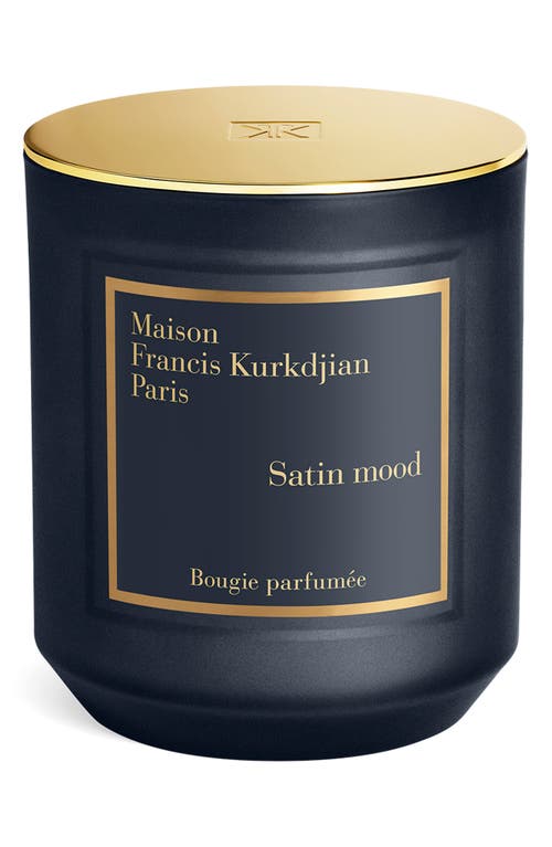 Maison Francis Kurkdjian Satin Mood Scented Candle In Black