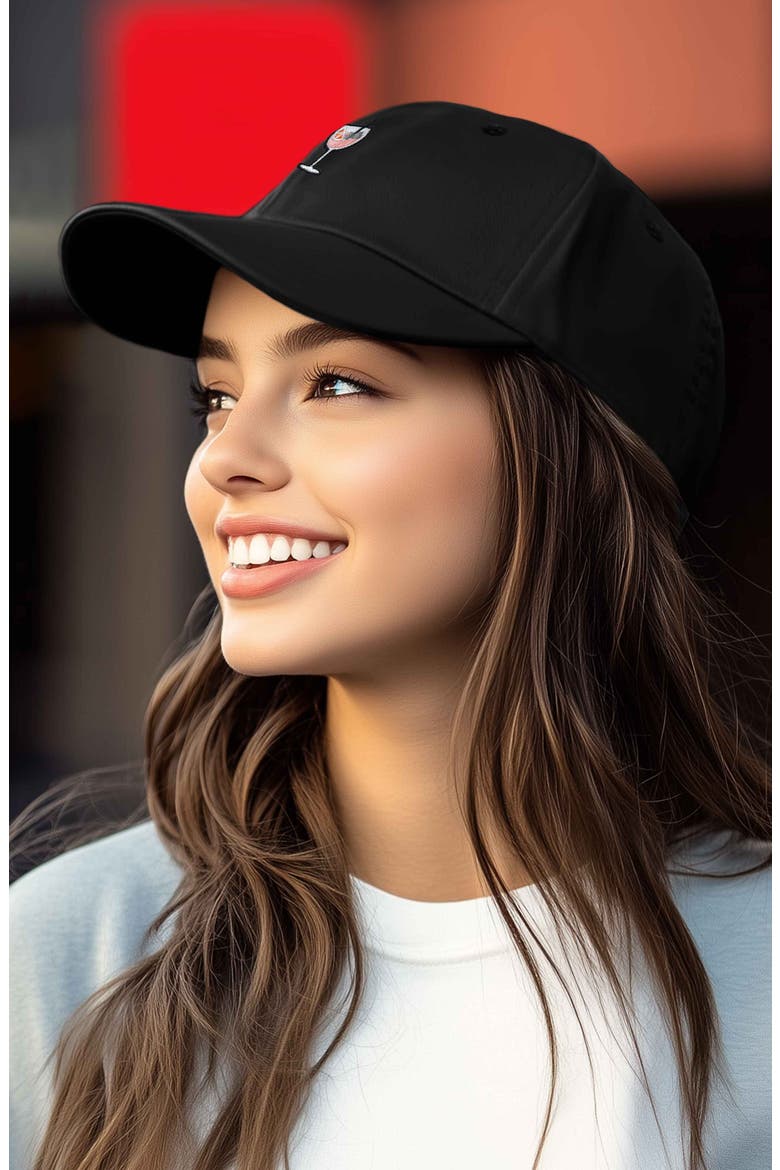 Spritz Embroidered Everyday Hat, Alternate, color, Black