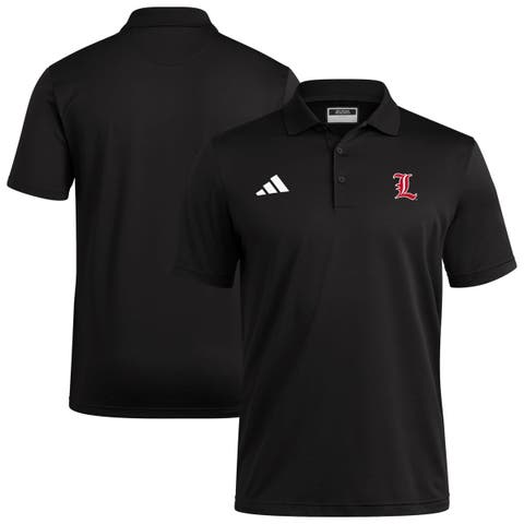 Black Louisville Cardinals Ultimate 365 Ottoman Polo Shirt