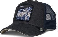 Goorin Bros. Toxic Snake Patch Denim Snapback Trucker Hat