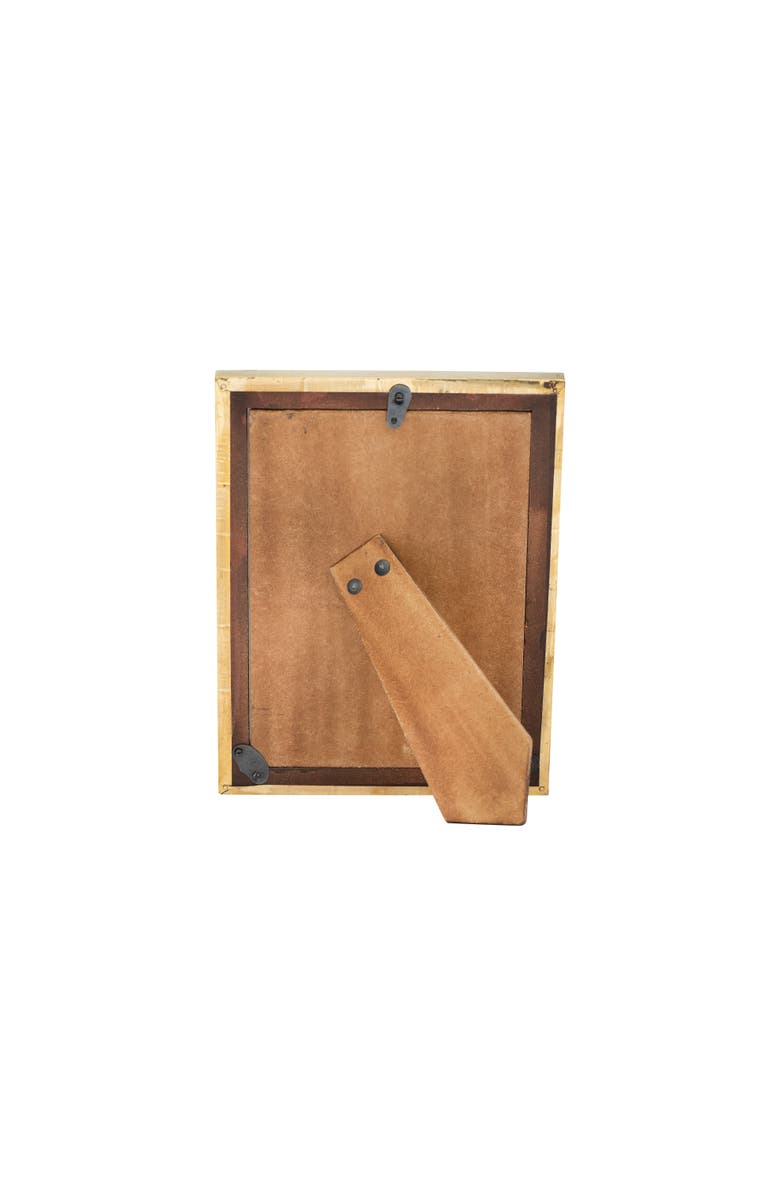 Storied Home Mother of Pearl Photo Frame, Alternate, color, Cream