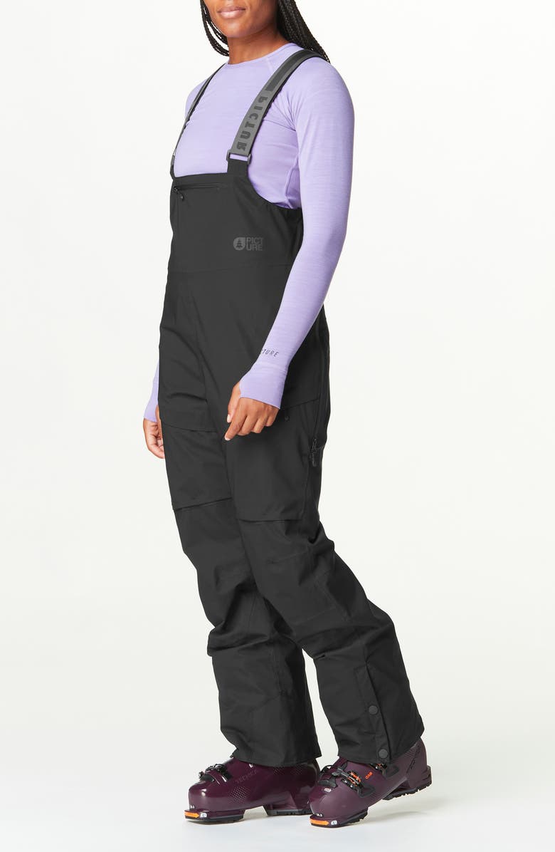 Picture Organic Clothing Elwy Waterproof Insulated Snow Bib, Alternate, color, 