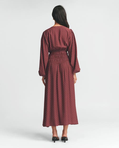 St Mrlo May Gather Dress In Brown