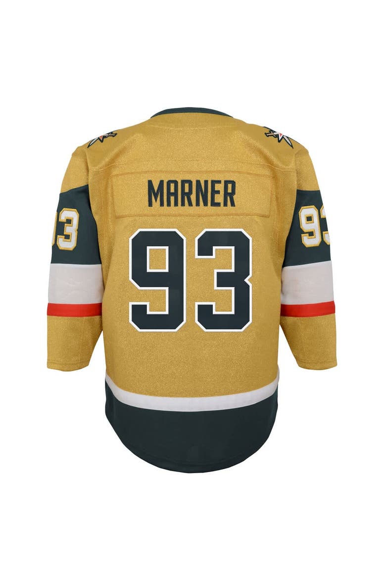 Youth Outerstuff Mitch Marner Gold Vegas Golden Knights Premier Player Jersey, Alternate, color, Gold