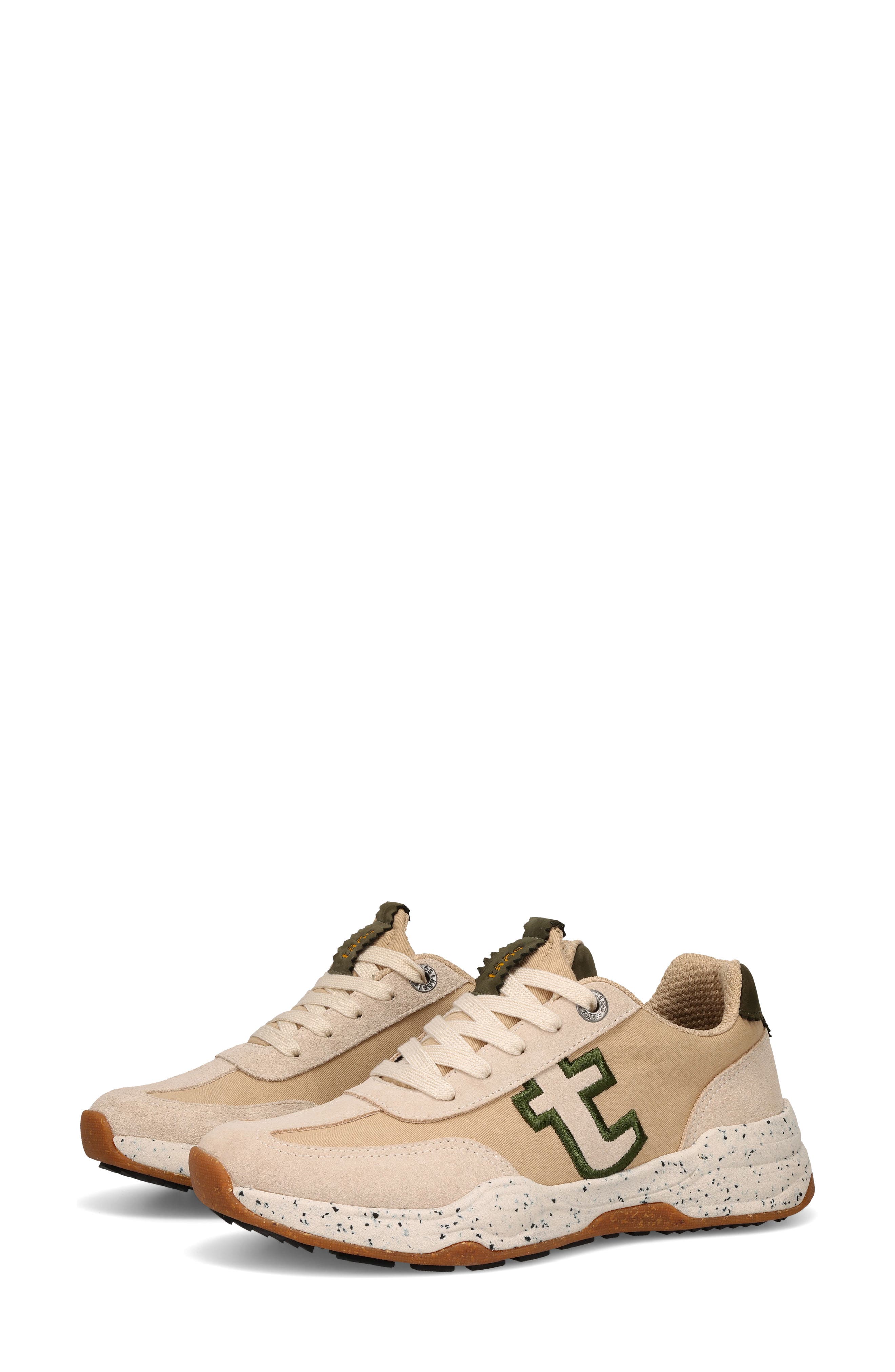 Titan Sneaker, Alternate, color, SAND/ OLIVE