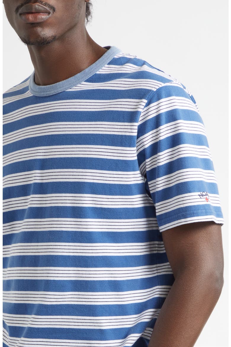 Stripe Ringer T-Shirt, Alternate, color, NAVY/ WHITE