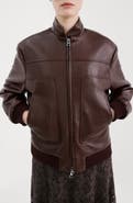 MANGO Faux Leather Jacket