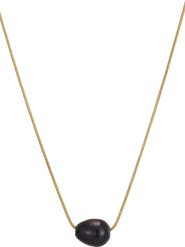 Adornia 18k Gold Plate Freshwater Pearl Pendant Necklace