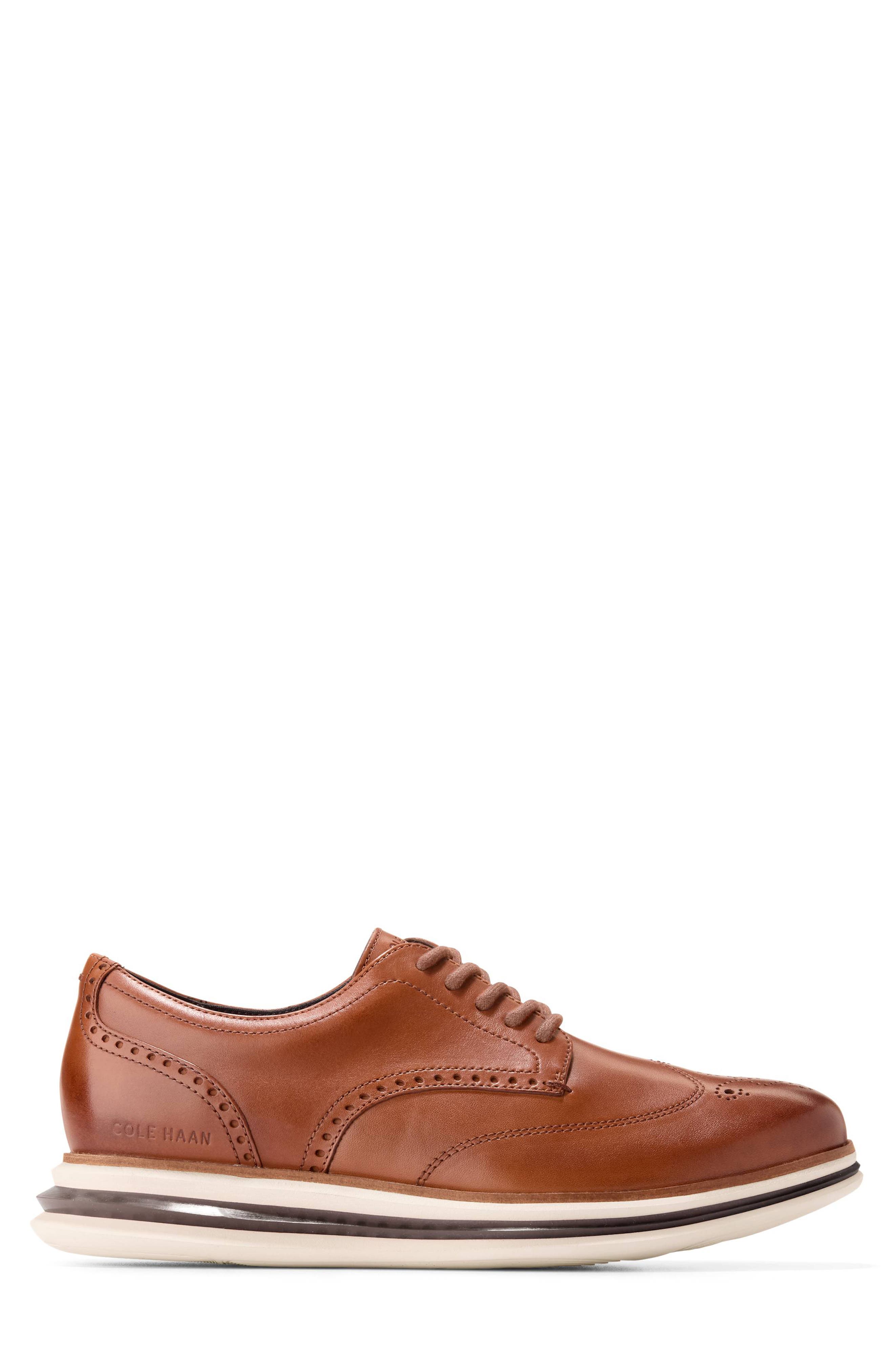 Cole Haan Original Grand Energy One Wing Oxford, Alternate, color, Britishtan