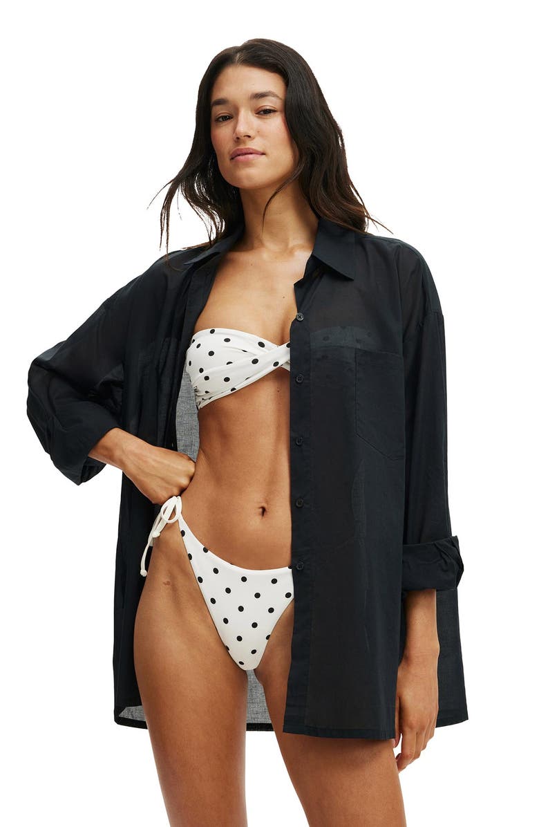 COTTON ON BODY Women's The Resort Long Sleeve Shirt, Alternate, color,