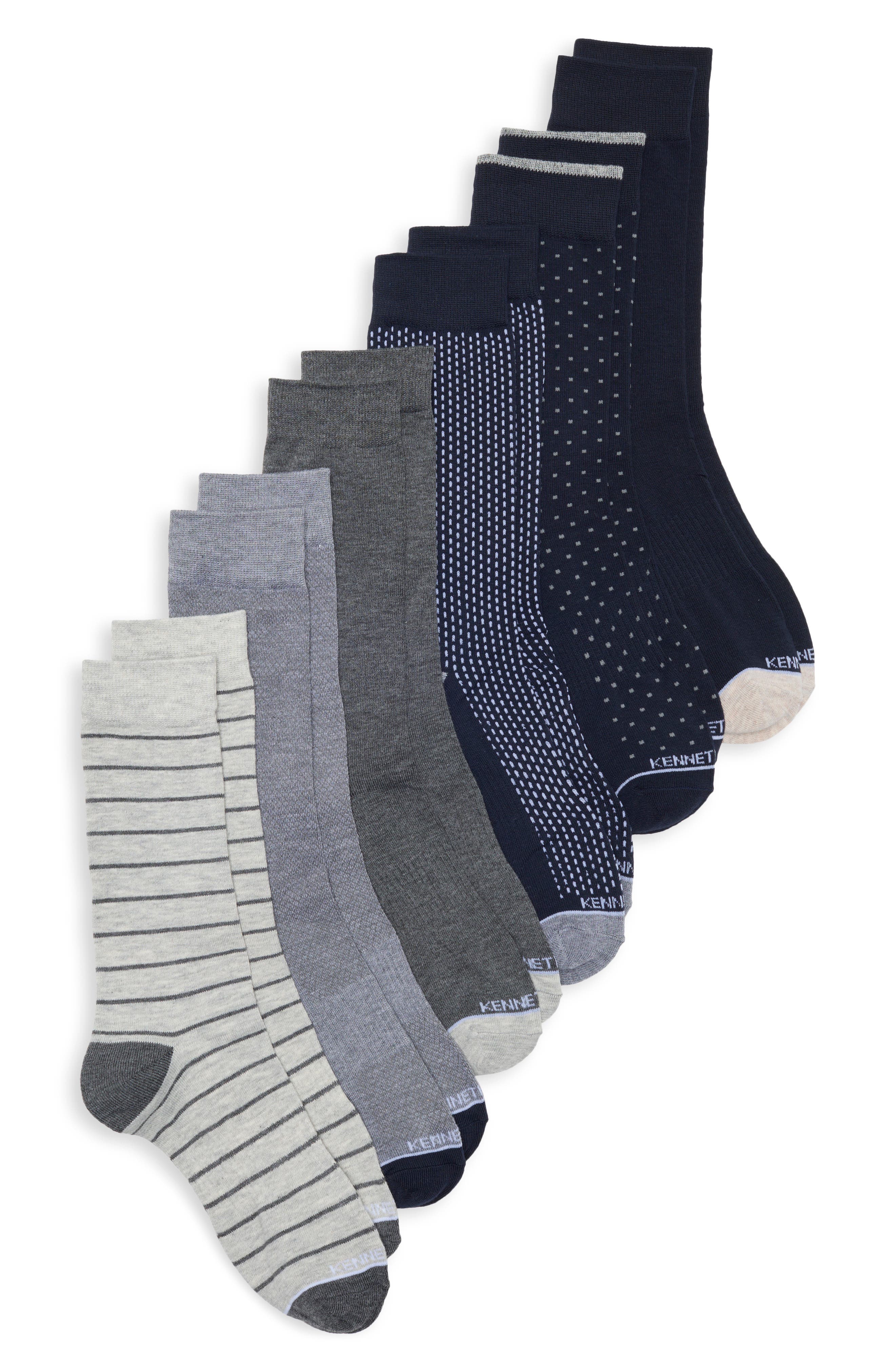 Assorted 6-Pack Dress Socks