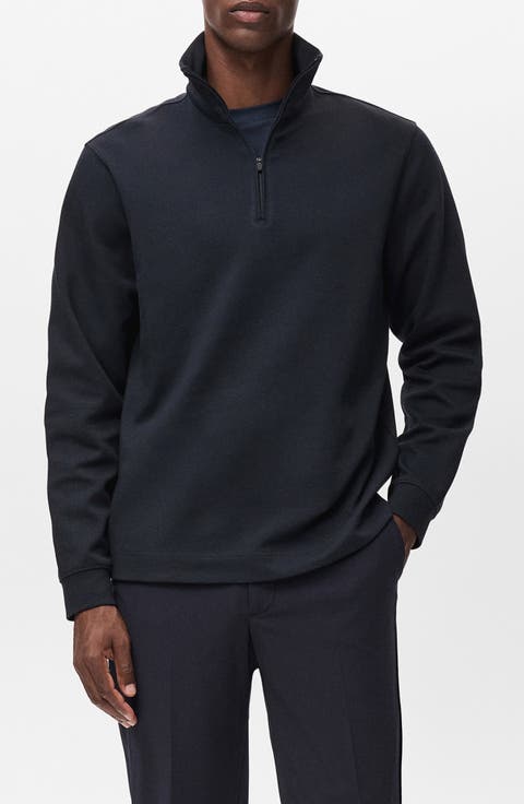 Thermoregulated Regular Fit Quarter Zip Sweater
