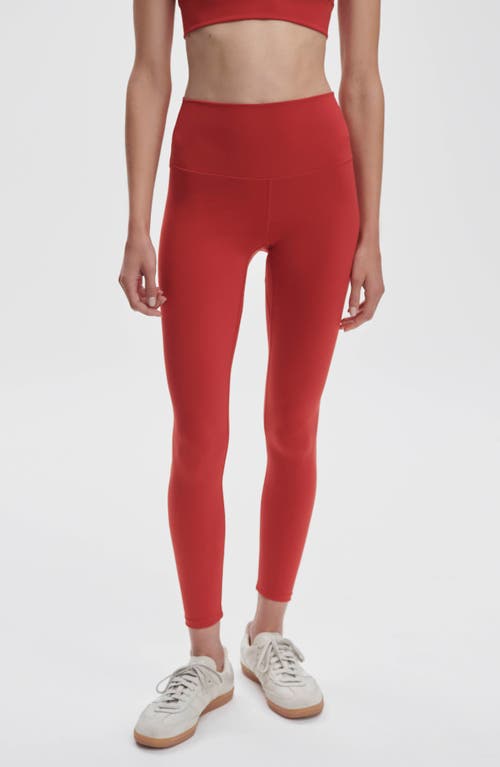 Varley Freesoft Super High 25 Legging In Red
