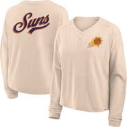 FANATICS Women's Fanatics Natural Phoenix Suns Boxed Out Drop Fashion Long Sleeve T-Shirt