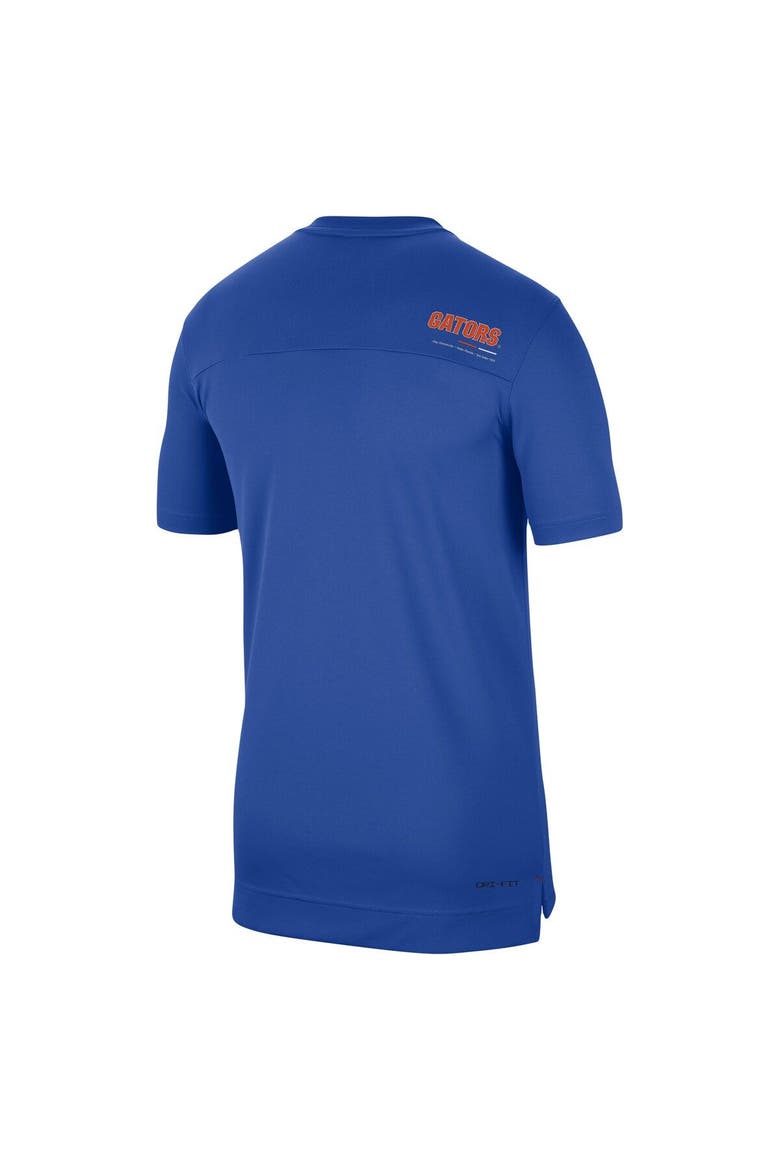 Men's Nike Royal Florida Gators 2022 Coaches UV Performance T-Shirt, Alternate, color, Royal