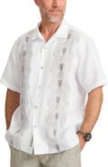 Tommy Bahama Noble Pineapple Vines Artist Linen Button-Up Shirt