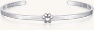 Mantra Pawprint Cuff - I Have Pawprints On My Heart bracelet