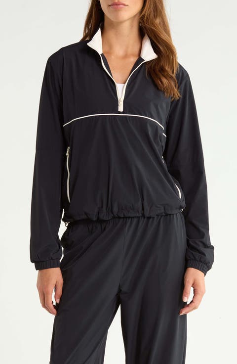 Lyle Quarter Zip Performance Windbreaker