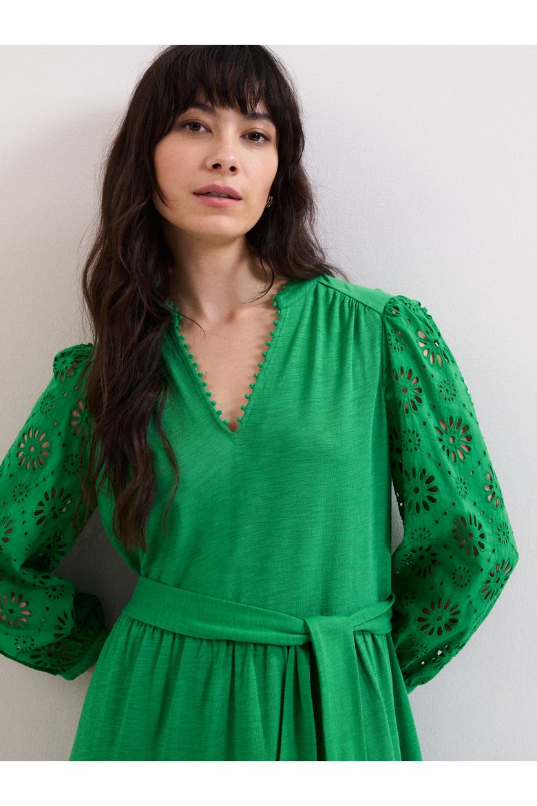 Florie Green Dress, Alternate, color, Green
