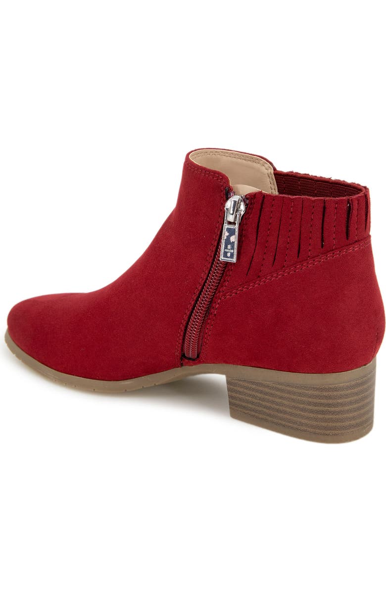 Reaction Kenneth Cole Shea Zip Ankle Boot, Alternate, color, Rio Red Micro