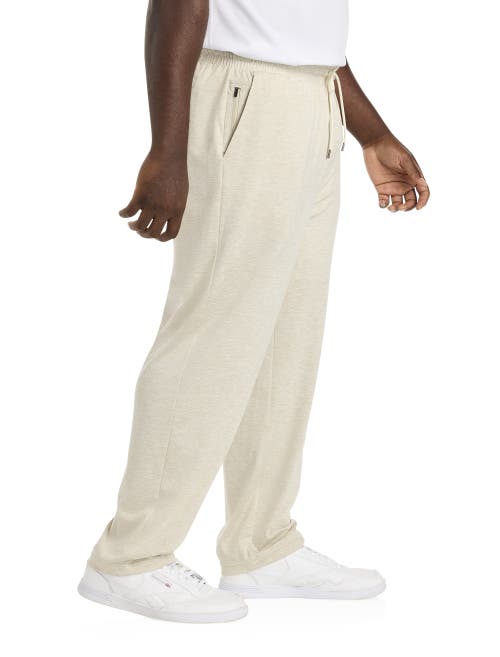 Reebok Big & Tall Performance Athletic-fit Sweatpants In Sport Beige Hthr