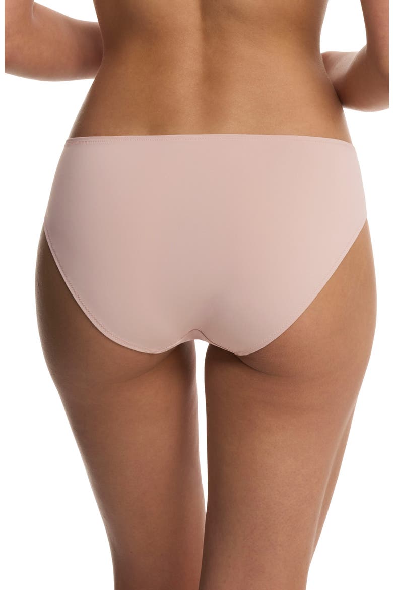 Peony Bikini Briefs, Alternate, color, ROSE BEIGE/ PINK PEARL