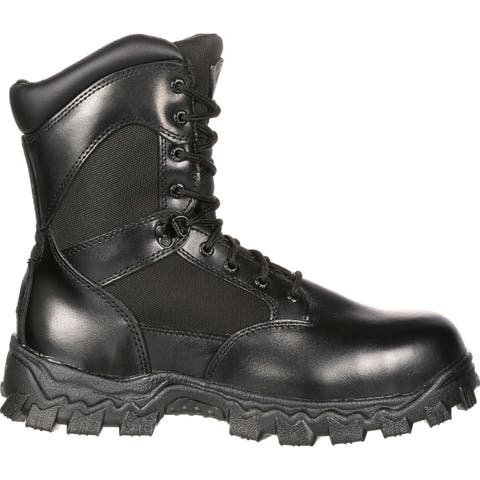 Zipper Waterproof Public Service Boot