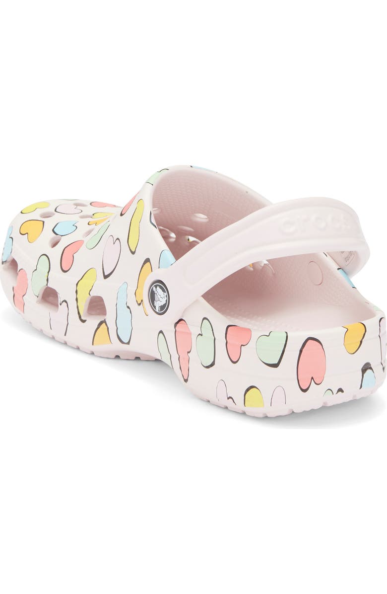 CROCS Kids' Baya Print Clog, Alternate, color, Barely Pink