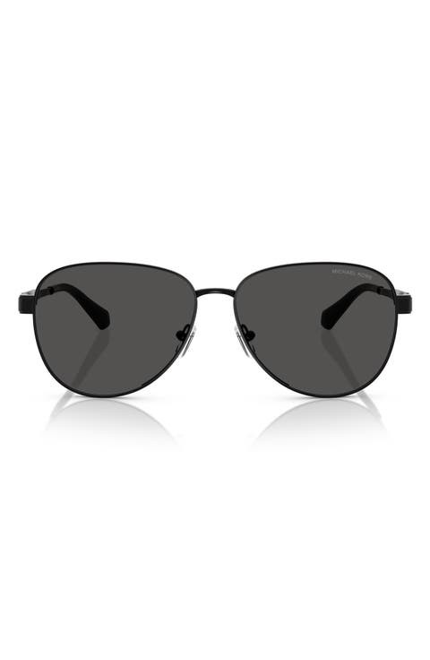 59mm Pilot Sunglasses