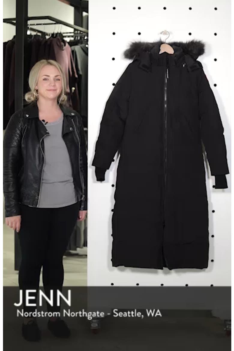 Mystique Down Parka with Genuine Coyote Fur Trim video