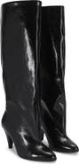 Kurt Geiger London Lambeth Slouchy Knee High Leather Boot