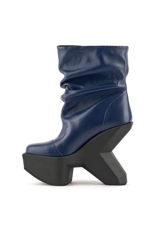 United Nude Boulder Slouch Boot In Blue