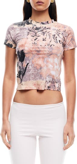 LIONESS Clubhouse Printed Baby Tee | Nordstrom