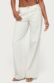 EDIKTED Roman Wide Leg Jeans