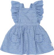 Huxbaby Frill Broderie Pinafore