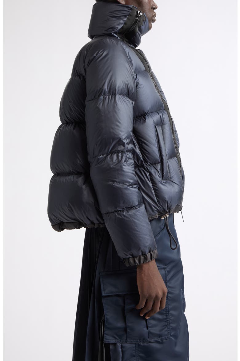 Asymmetric Down Puffer Vest, Alternate, color, DARK NAVY