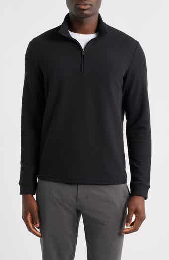 Waffle Quarter Zip Pullover