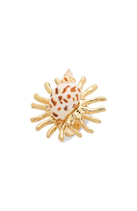 Emina Shell Statement Ring