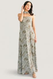 Baltic Børn Florian Strapless Maxi Dress
