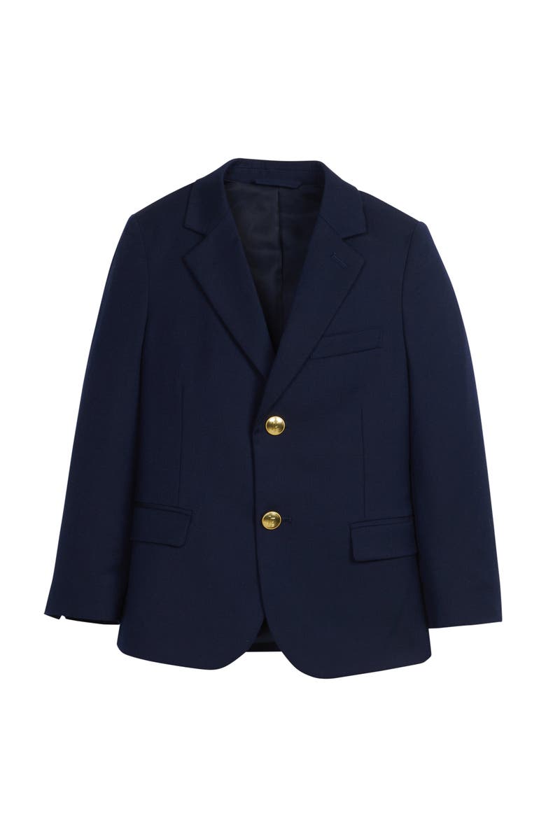 Little English Kids' Classic Wool Blazer, Main, color, Navy