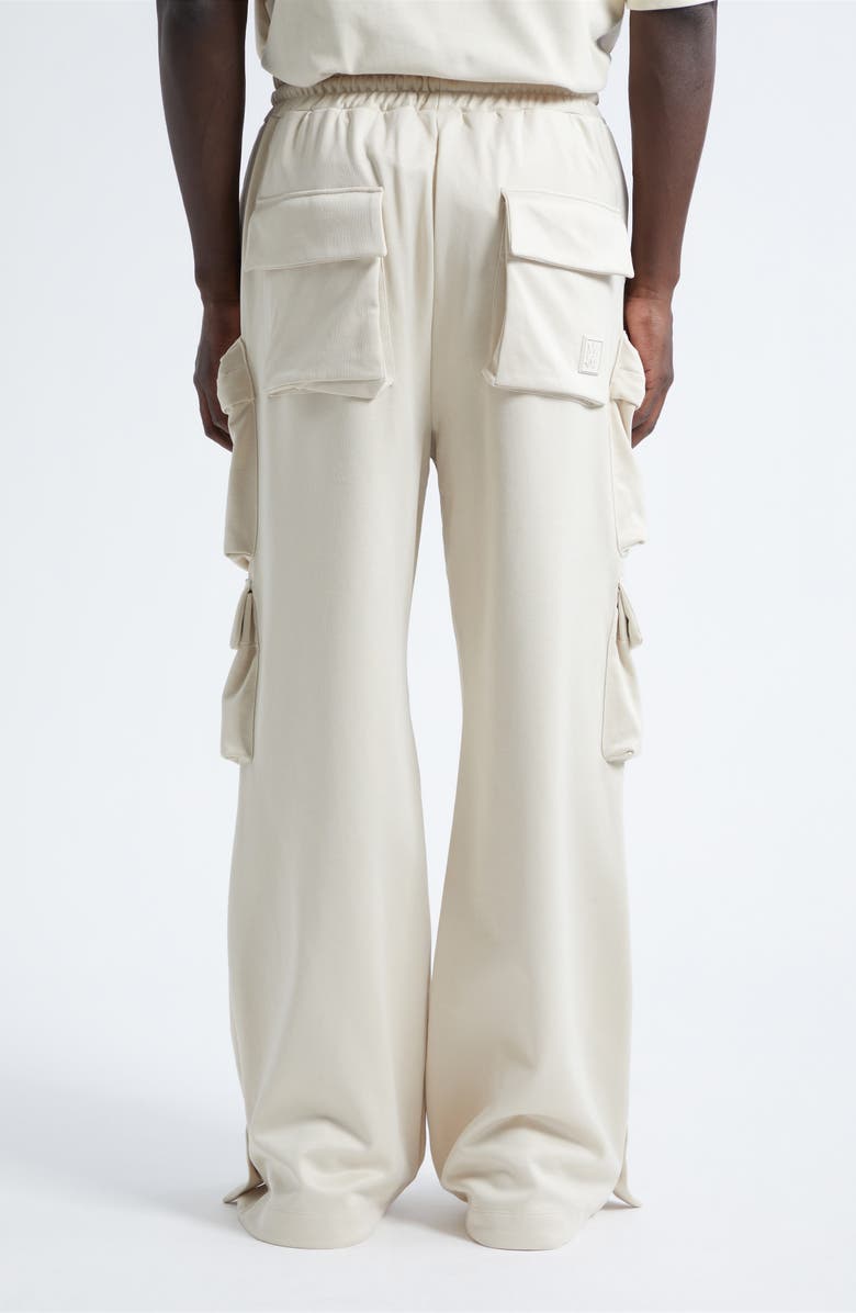 AMIRI Drawstring Cargo Pants, Alternate, color, Alabaster
